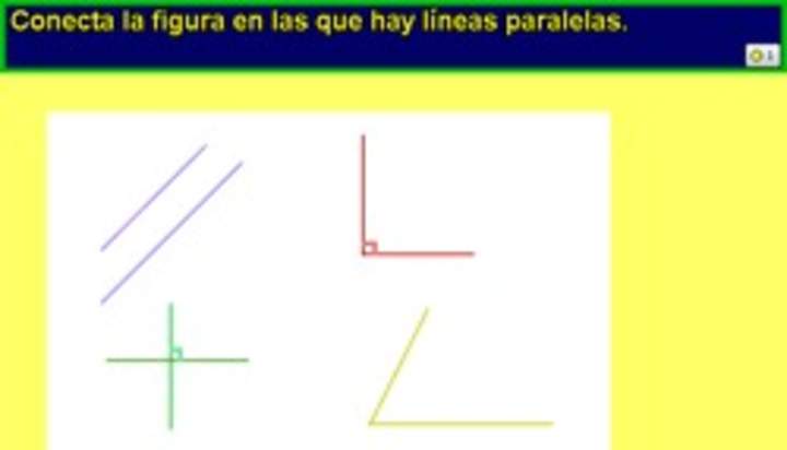 Identificar figuras con líneas paralelos