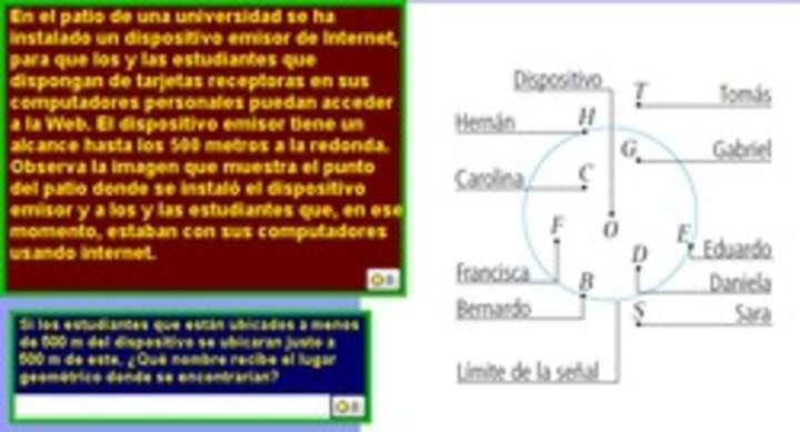 La circunferencia como lugar geométrico