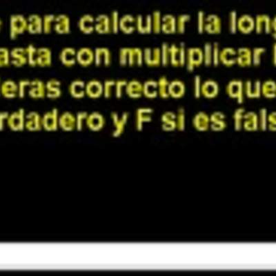 Cálculo de la longitud de una circunferencia