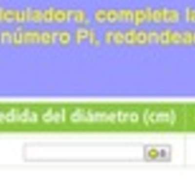 Cálculo de la medida del diámetro y perímetro de una circunferencia a partir de la medida del radio (II)