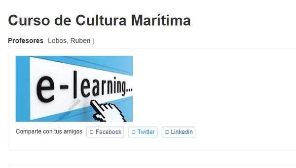 Curso de Cultura Marítima