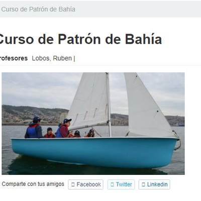 Curso de Patrón de Bahía