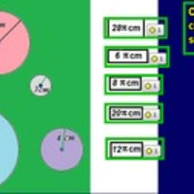 Unir circunferencias con perímetros (III)