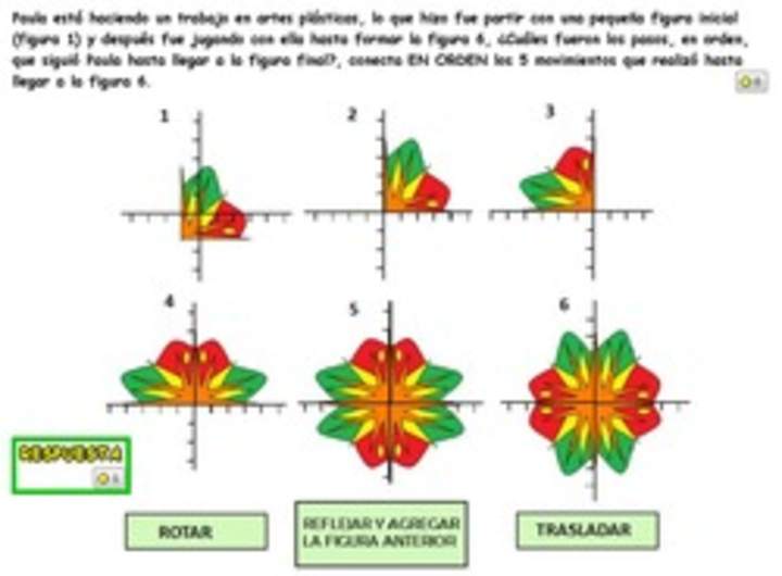 Identificar transformaciones isométricas