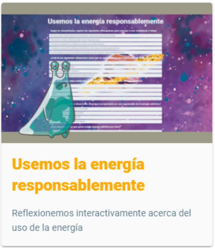 Usemos la energía responsablemente