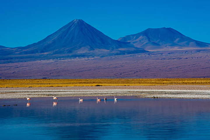 Laguna altiplánica Socaire