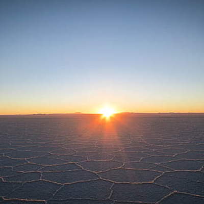 Lago salado Atacama