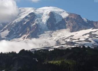 Montaña con nieve