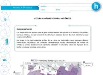 Lectura y análisis de mapas históricos