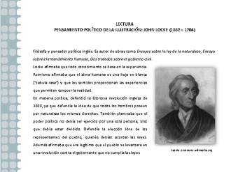 Pensamiento político de la Ilustración: John Locke