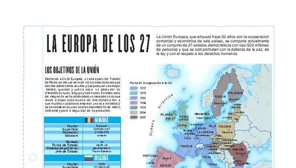 La Europa de los 27