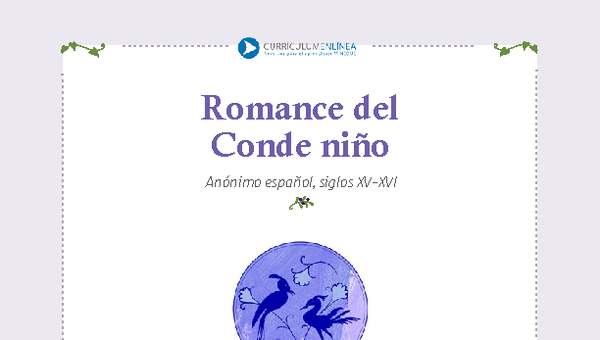 Romance del conde niño