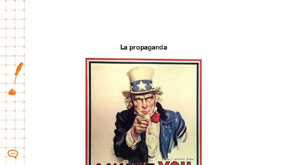 La propaganda