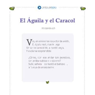 El águila y el caracol