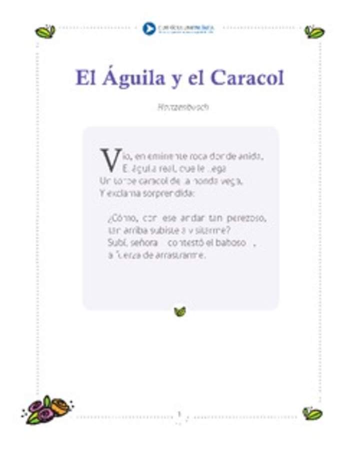 El águila y el caracol