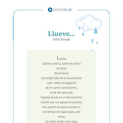 Llueve