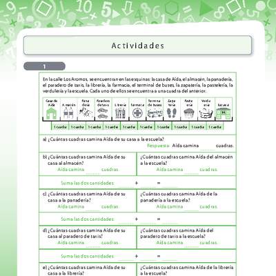 Resolución de problemas de conteo y adición