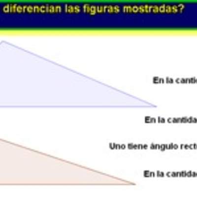 Diferencias entre dos figuras geométricas