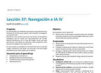 Unidad 4 - Lección 37: Navegación e IA IV