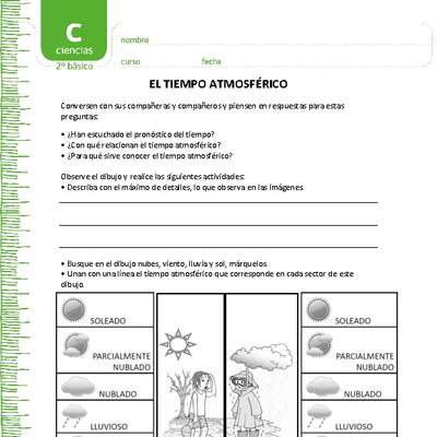 El tiempo atmosférico