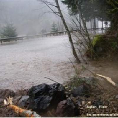 Inundación por salida de río