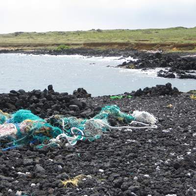 Contaminación en playa