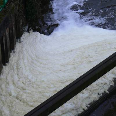 Contaminación río