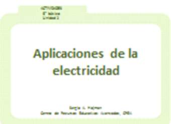 Aplicaciones de la electricidad