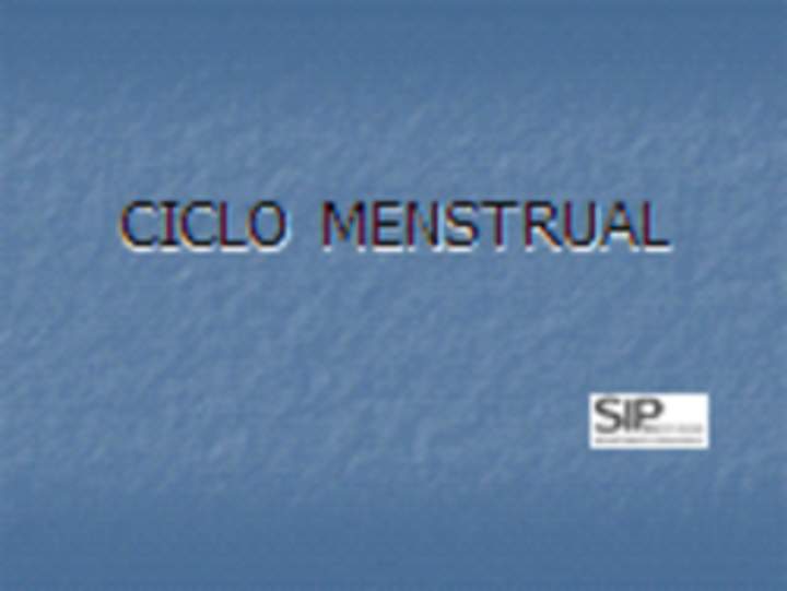 Ciclo menstrual