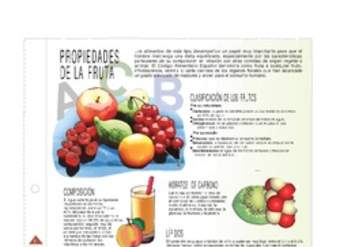 Propiedades de la fruta