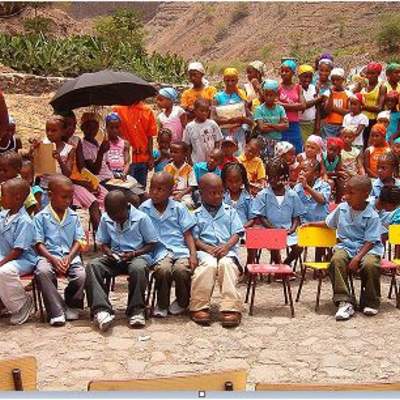 Niños de Cabo Verde