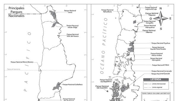 Mapa Parques Nacionales