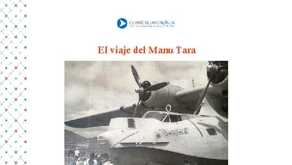 El viaje del Manu Tara