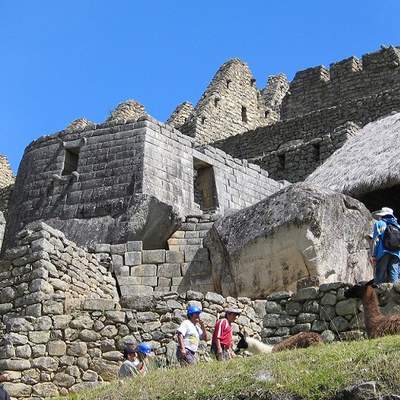 Templo del sol Machu Picchu