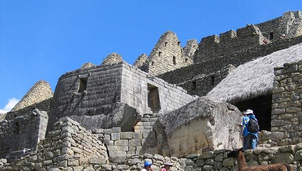 Templo del sol Machu Picchu