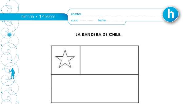 La bandera de Chile