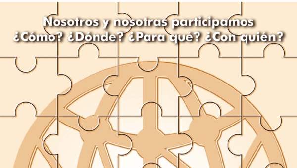 Nosotros y nosotras participamos ¿cómo? ¿dónde? ¿para qué? ¿con qué?