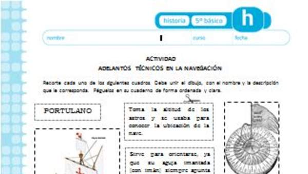 Adelantos técnicos en la navegación