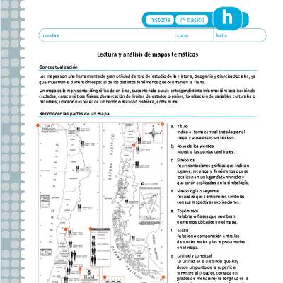 Lectura y análisis de mapas temáticos