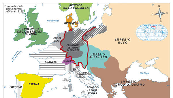 Europa después del Congreso de Viena