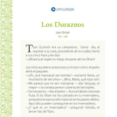 Los duraznos