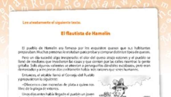 El flautista de Hámelin