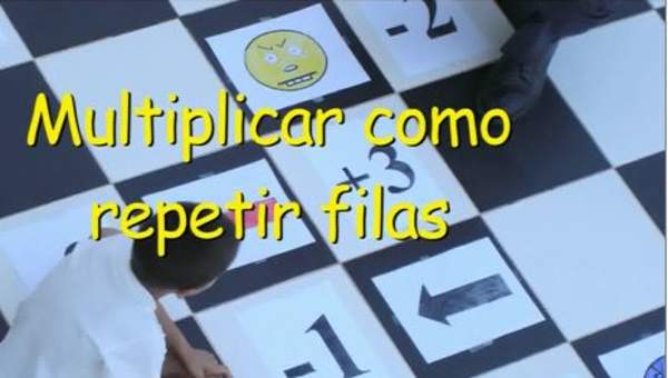 Multiplicar como repetir filas