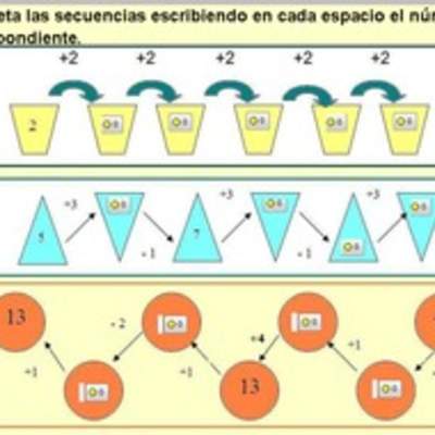 Completar secuencias numéricas (I)