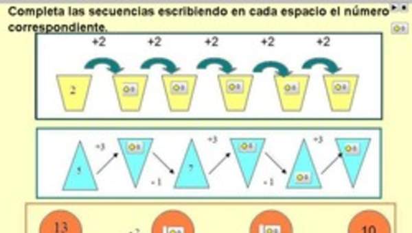 Completar secuencias numéricas (I)