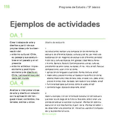 Actividades sugeridas Unidad 4