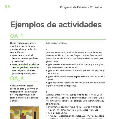 Actividades sugeridas Unidad 3