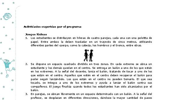 Actividades sugeridas Unidad 4