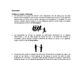 Actividades sugeridas Unidad 4