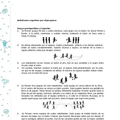 Actividades sugeridas Unidad 3